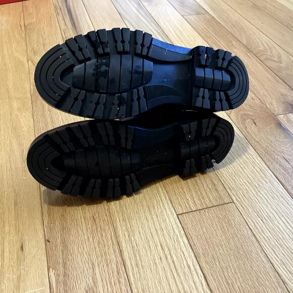 AGL – Chelsea Combat Boot Size 8.5/38.5 EU Black Leather - Picture 5 of 9